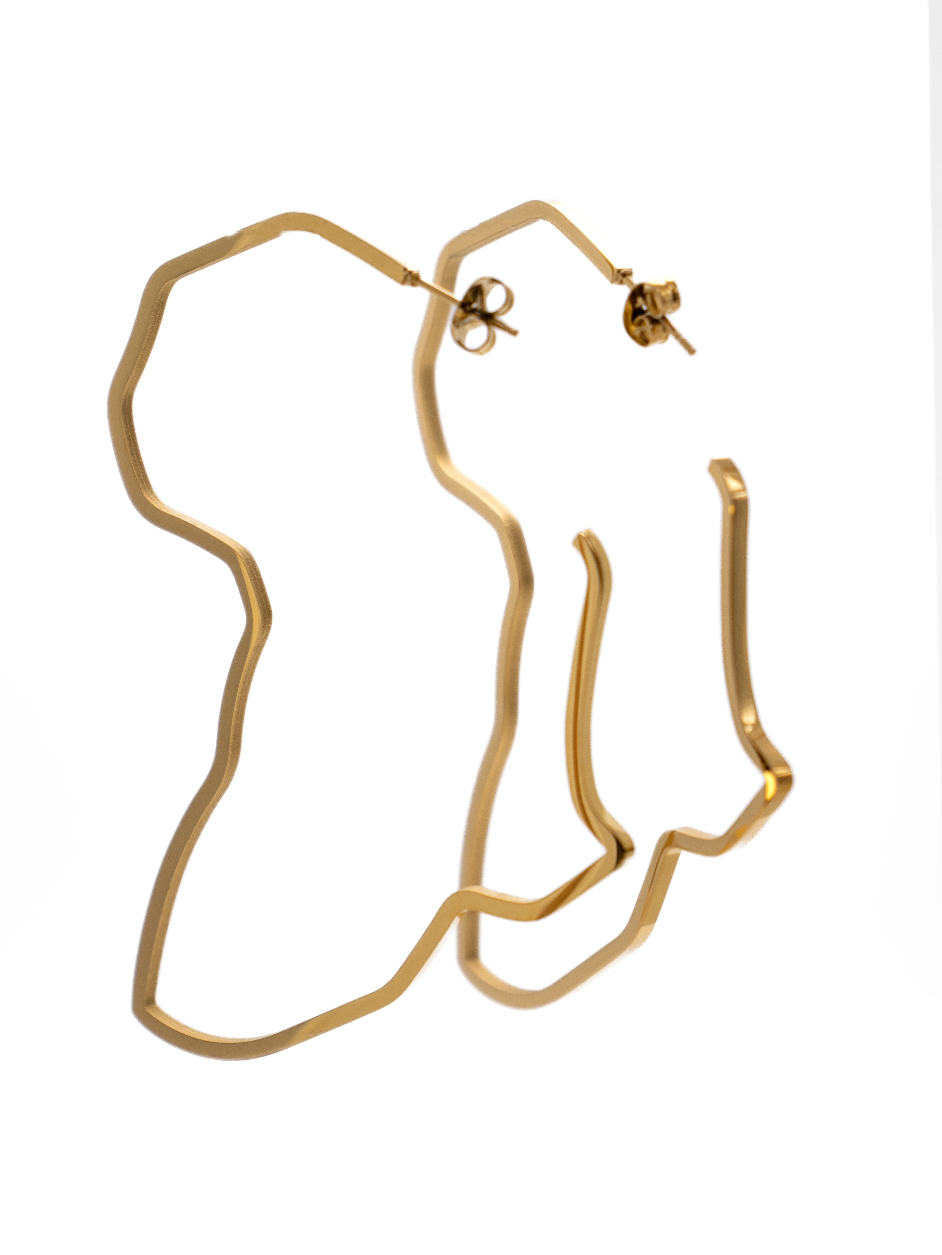 Africa Hoop Earrings - KIRO UK