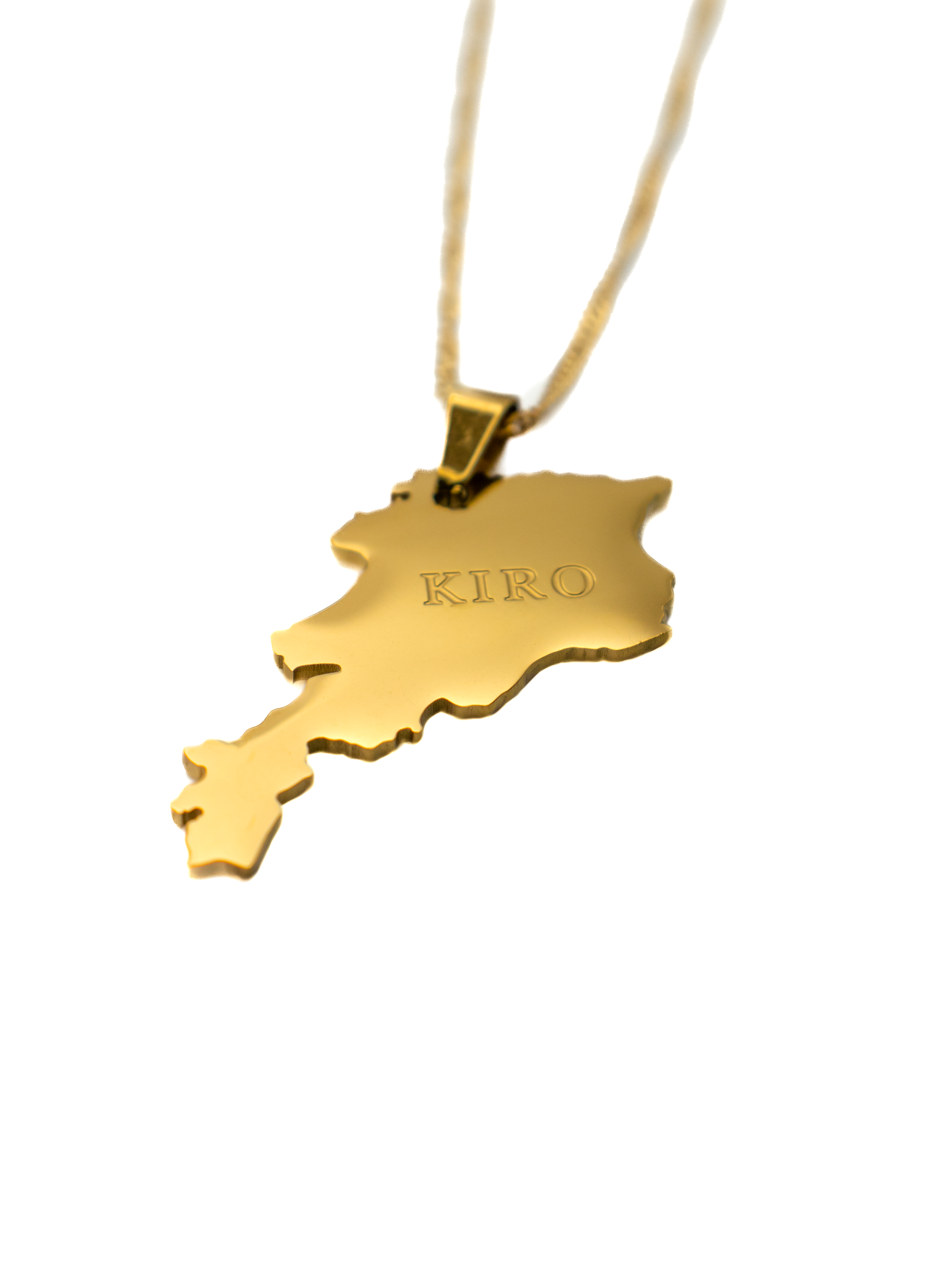 Armenia Map Necklace - KIRO UK