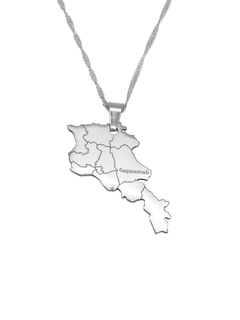 Armenia Map Necklace - KIRO UK