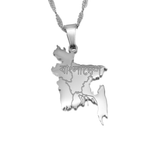 Bangladesh Map Necklace - KIRO UK