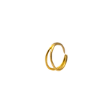 Sterling Silver Double Nose Ring - KIRO UK
