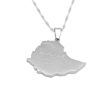 Ethiopia Map necklace - KIRO UK