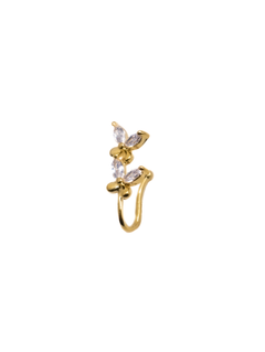 Faux Flower Nose Ring - KIRO UK