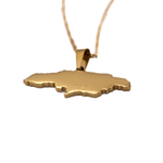 Jamaica Map Necklace - KIRO UK