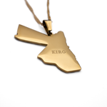 Jordan Map Necklace - KIRO UK