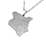 Kenya Map Necklace - KIRO UK