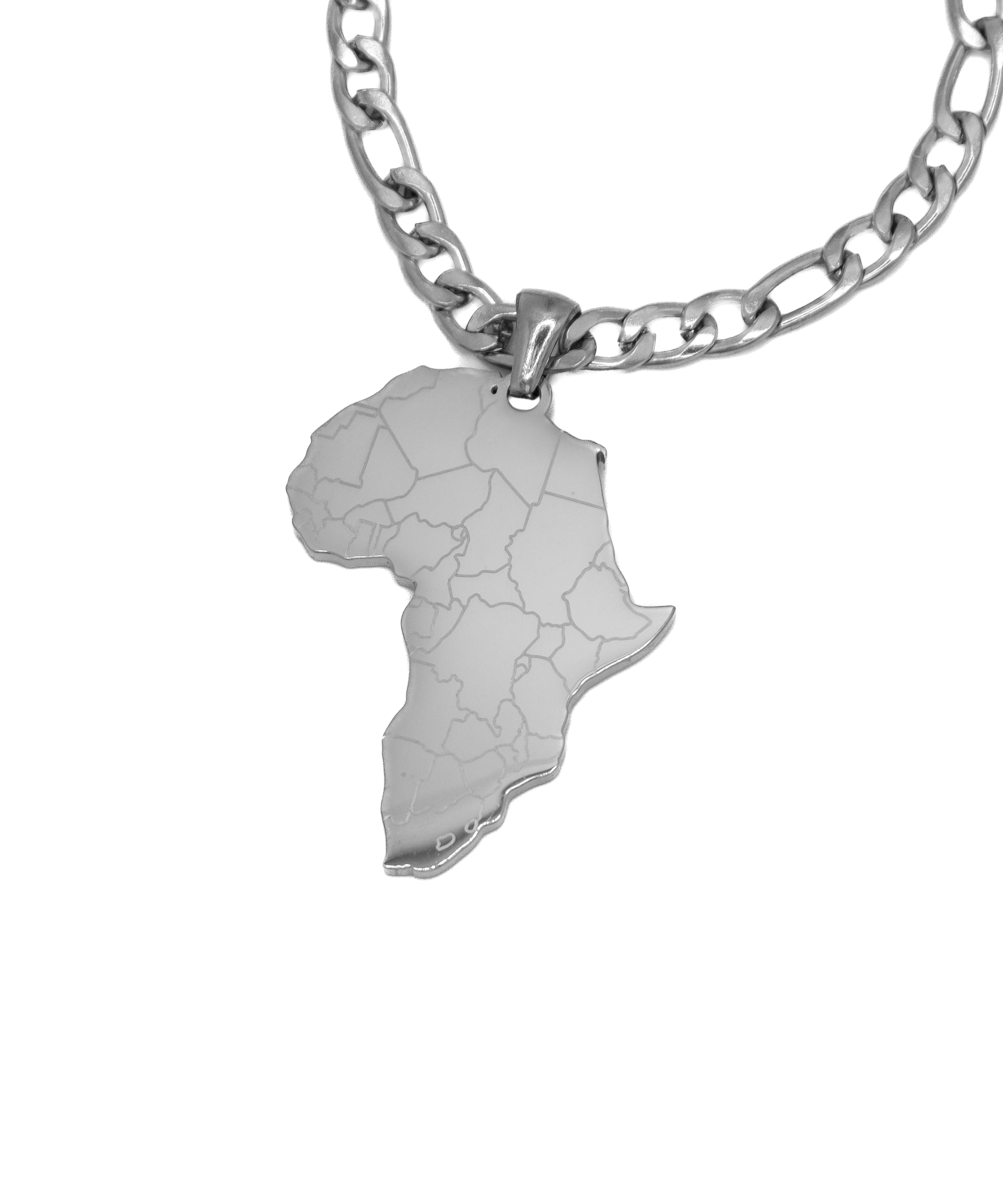 Men’s Africa Map Chain - KIRO UK