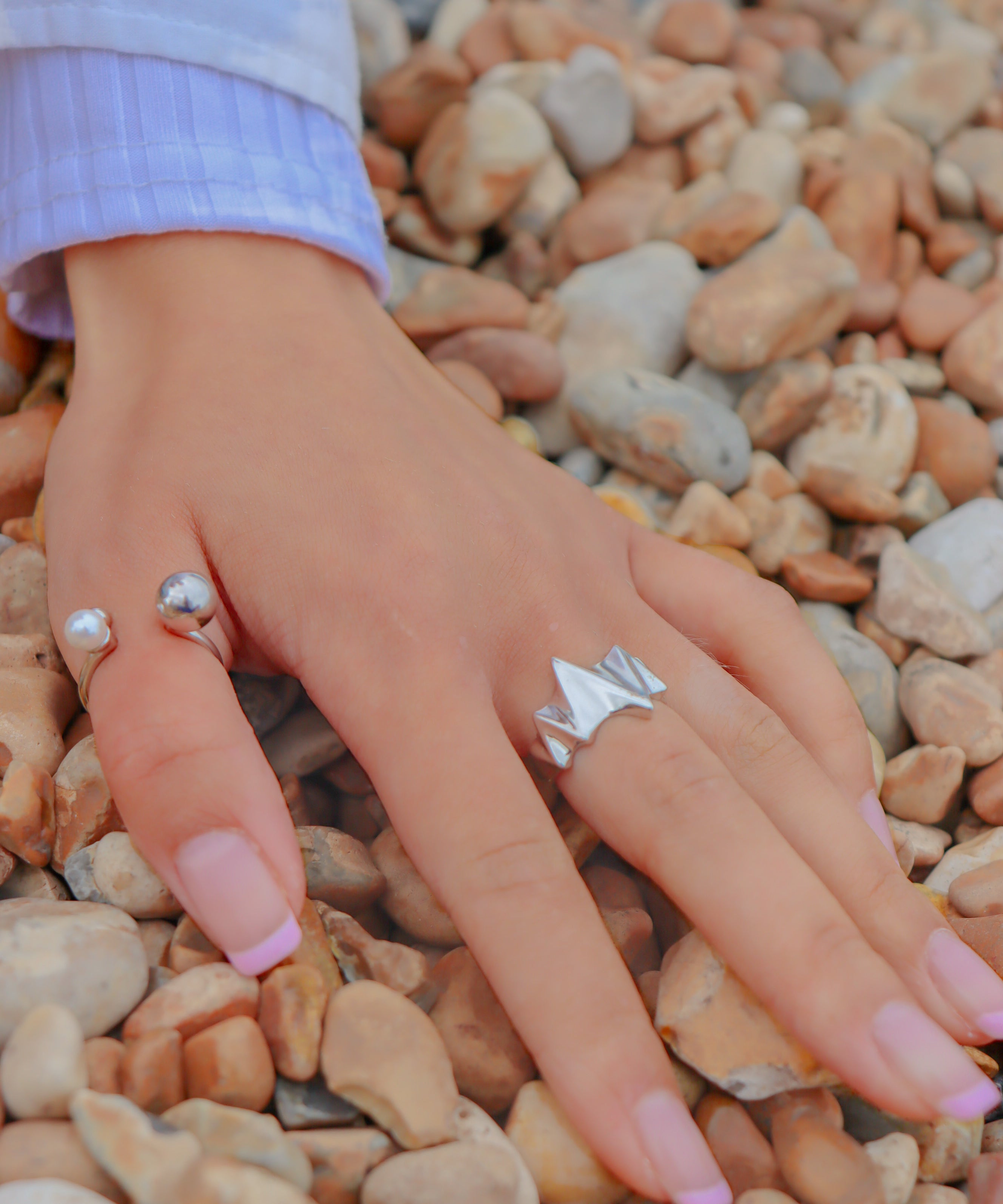 Nefertiti Silver Ring - KIRO UK