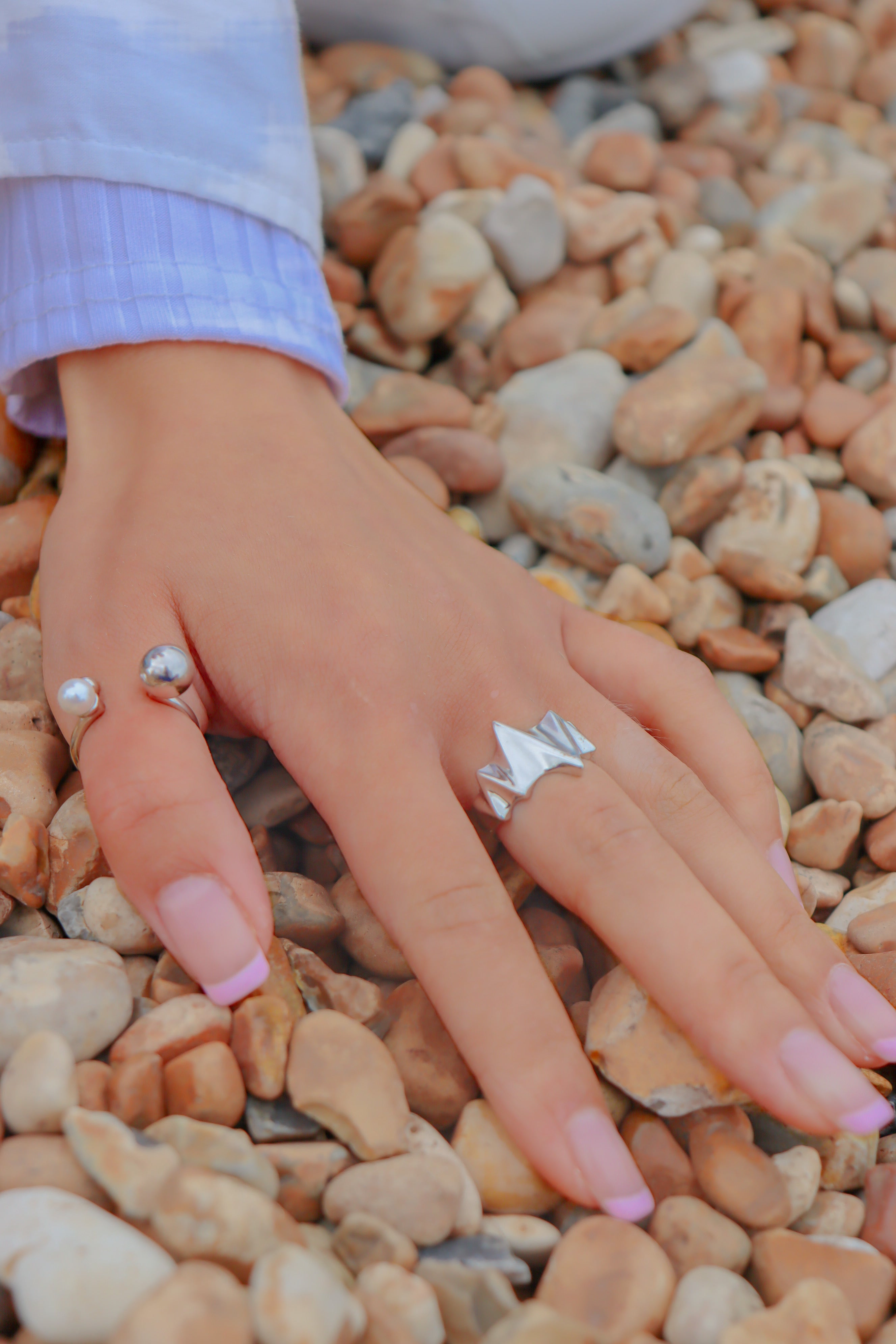 Nefertiti Silver Ring - KIRO UK
