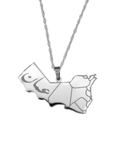Oman Map Necklace - KIRO UK