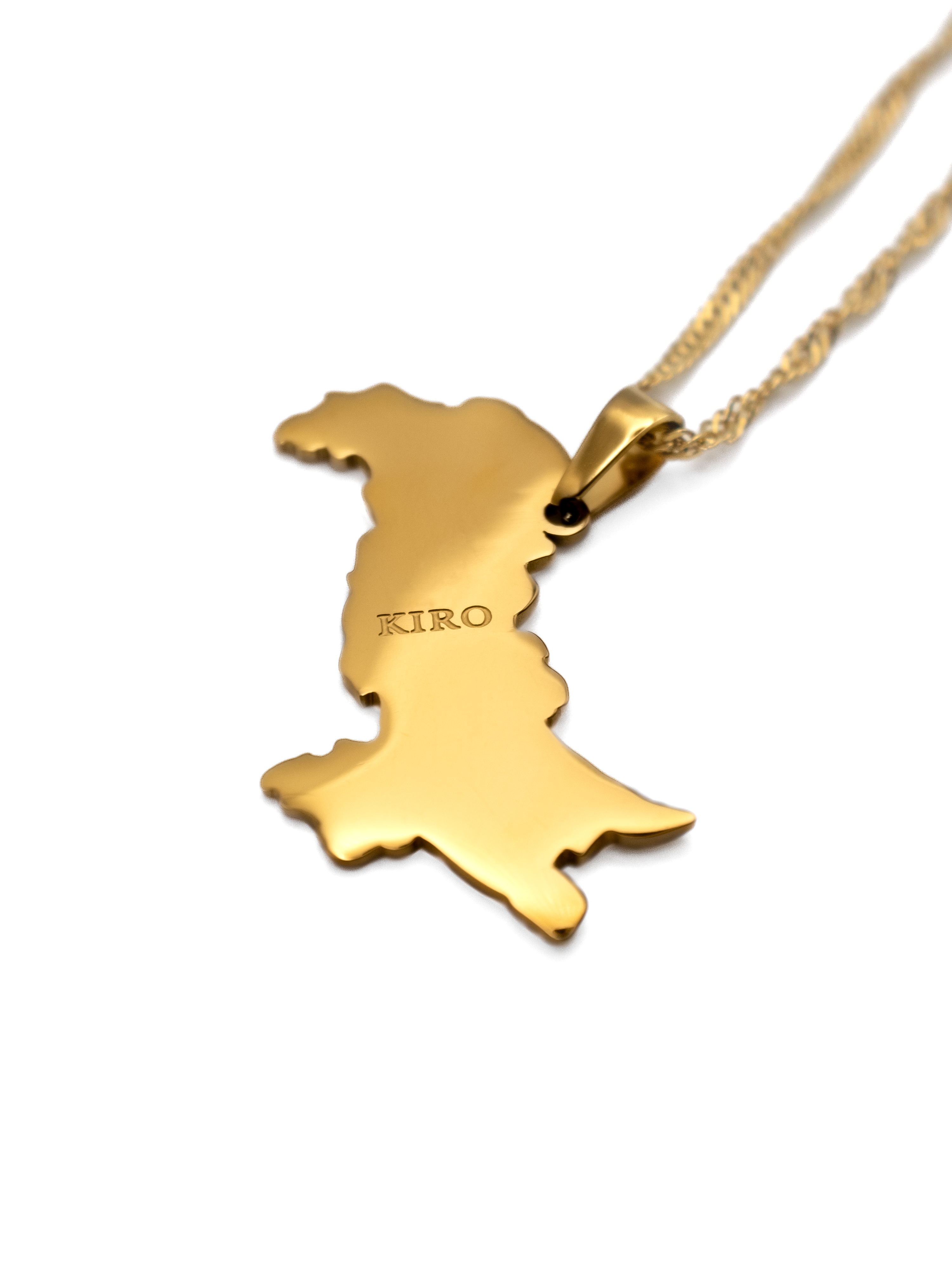 Pakistan Map Necklace - KIRO UK