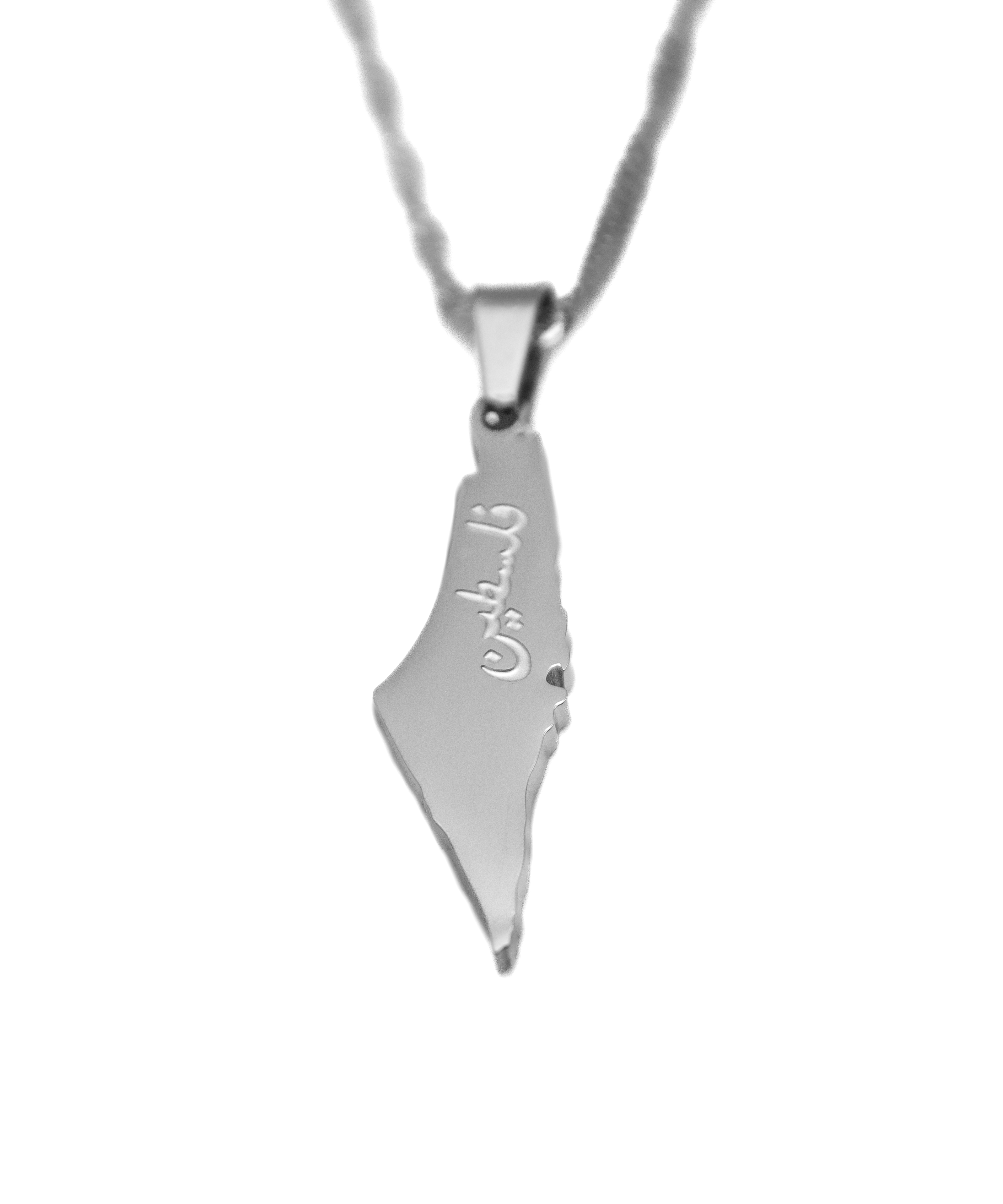 Palestine Map Necklace - KIRO UK