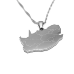 South Africa Map Necklace - KIRO UK