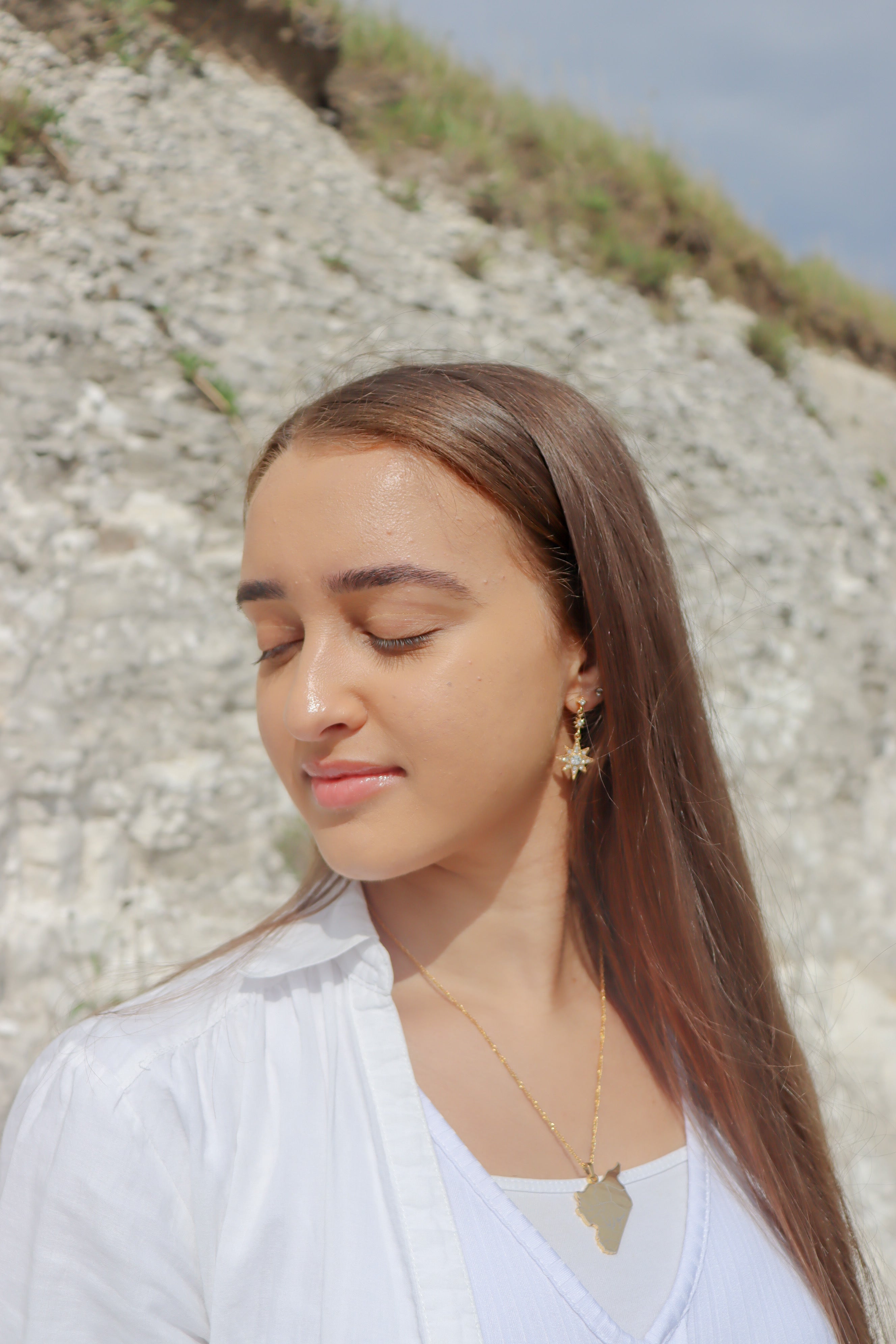 Syria Map Necklace - KIRO UK