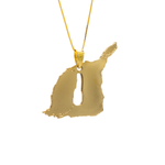 Gold Plated Custom Mixed Map Necklace - KIRO UK