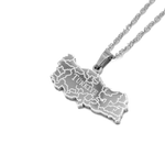 Turkey Map Necklace - KIRO UK