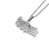 Turkey Map Necklace - KIRO UK