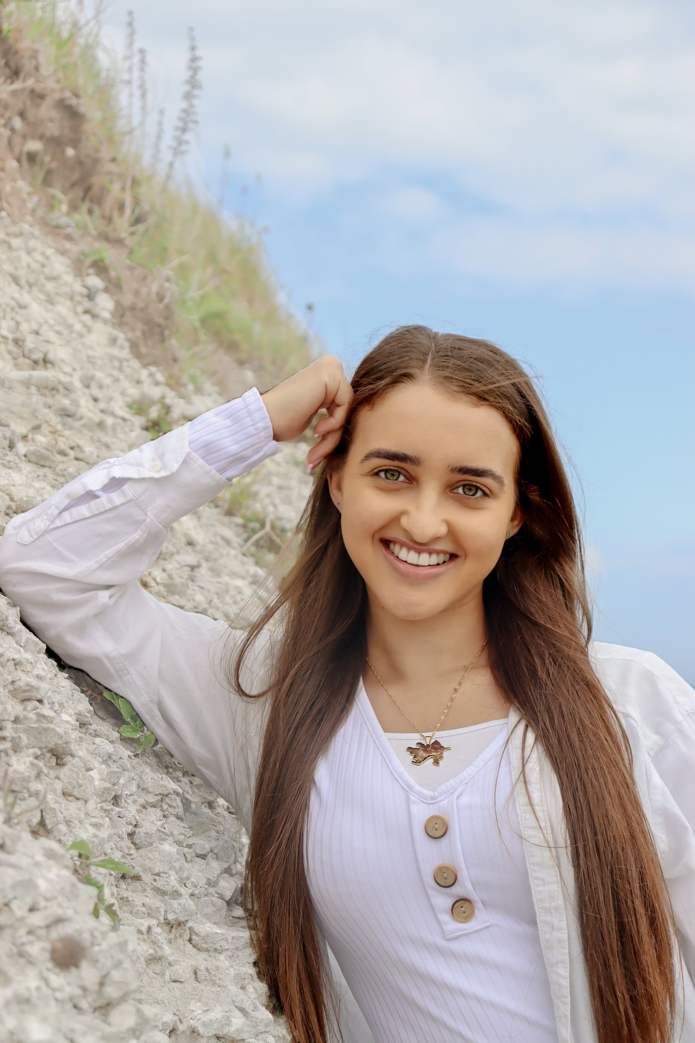 Azerbaijan Map Necklace - KIRO UK