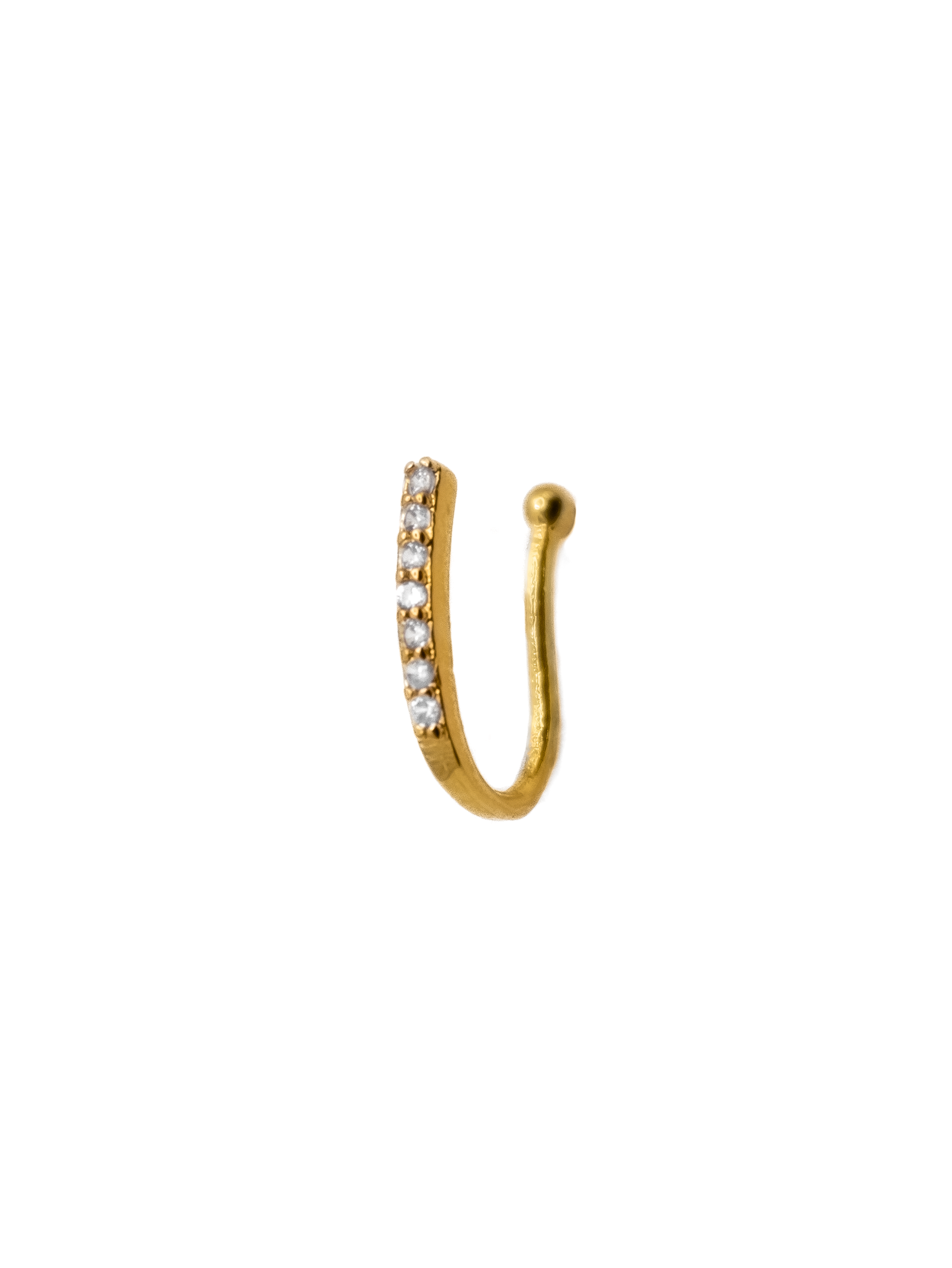 Crystal Faux Nose Ring - KIRO UK
