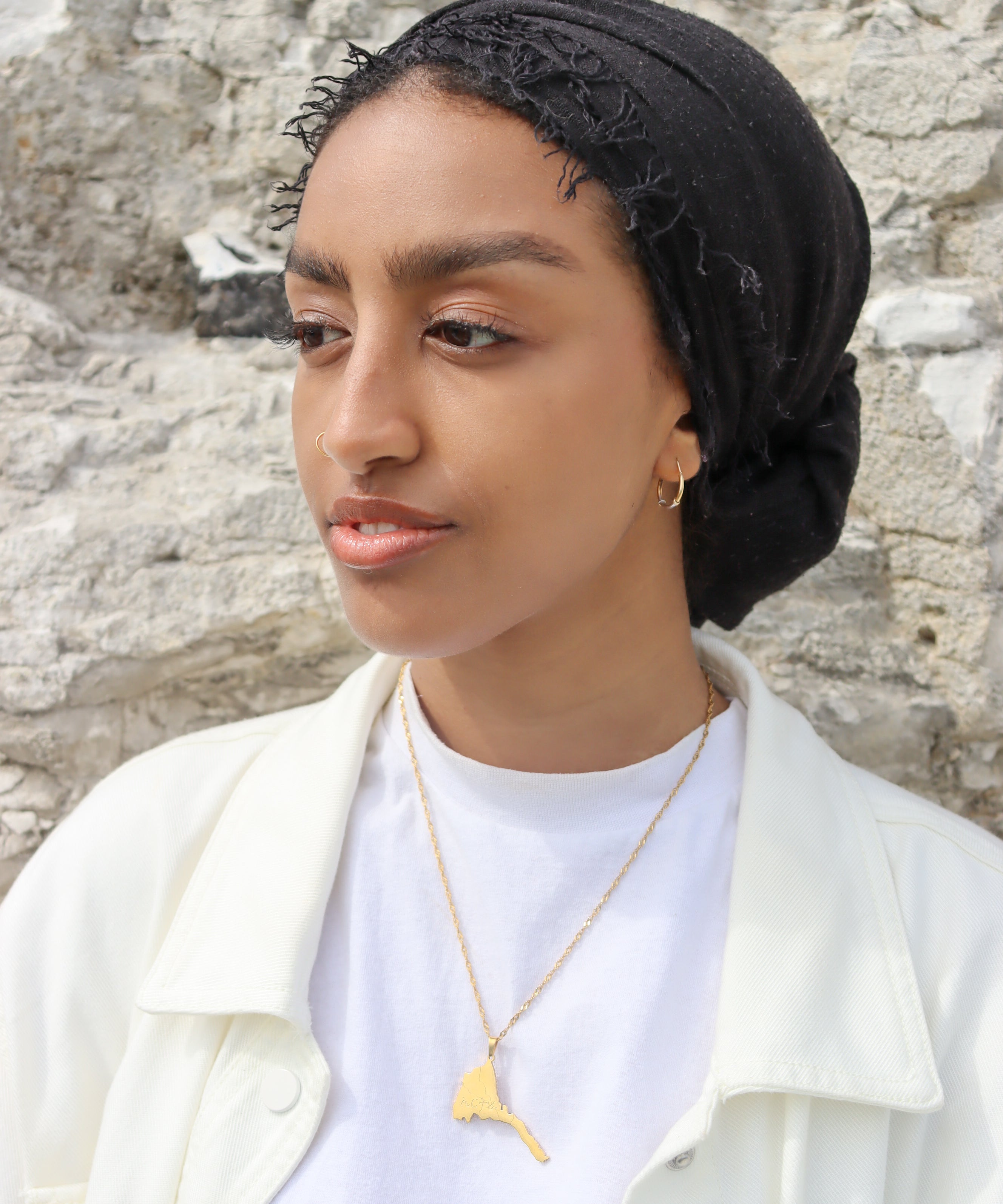Eritrea Map Necklace - KIRO UK