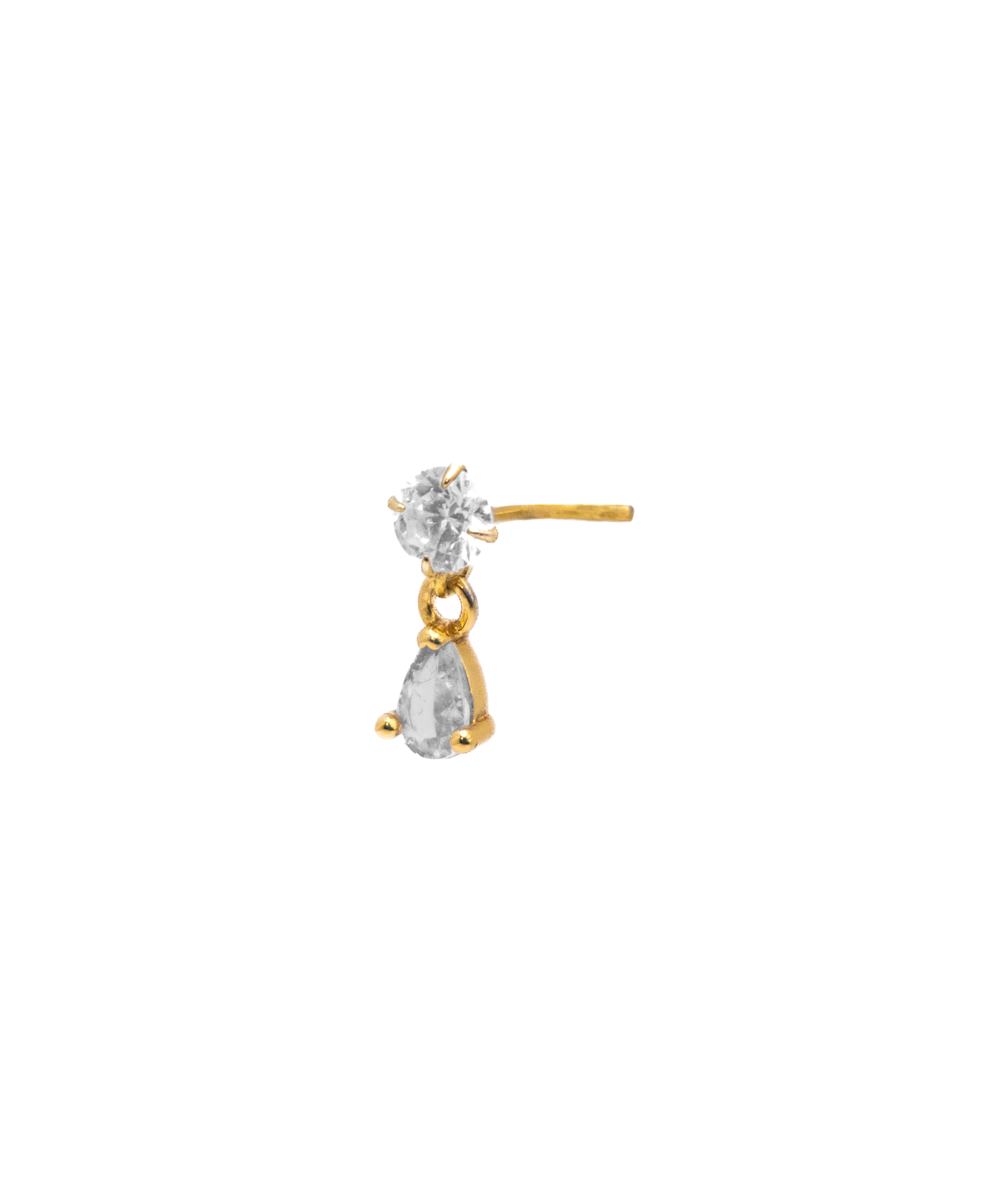 Teardrop Nose Stud - KIRO UK