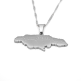 Jamaica Map Necklace - KIRO UK