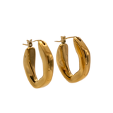Chunky Oval Hoops - KIRO UK