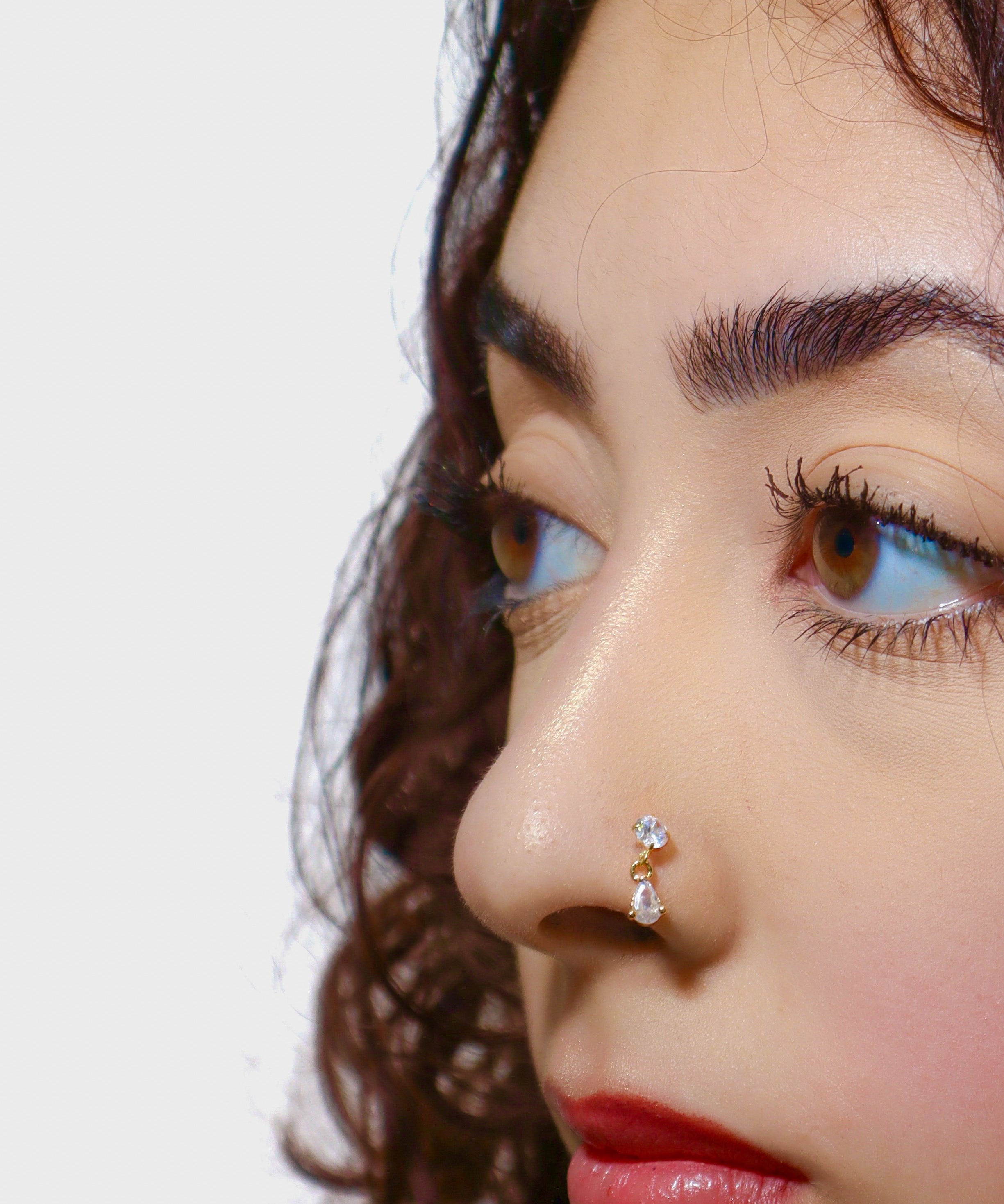 Teardrop Nose Stud - KIRO UK
