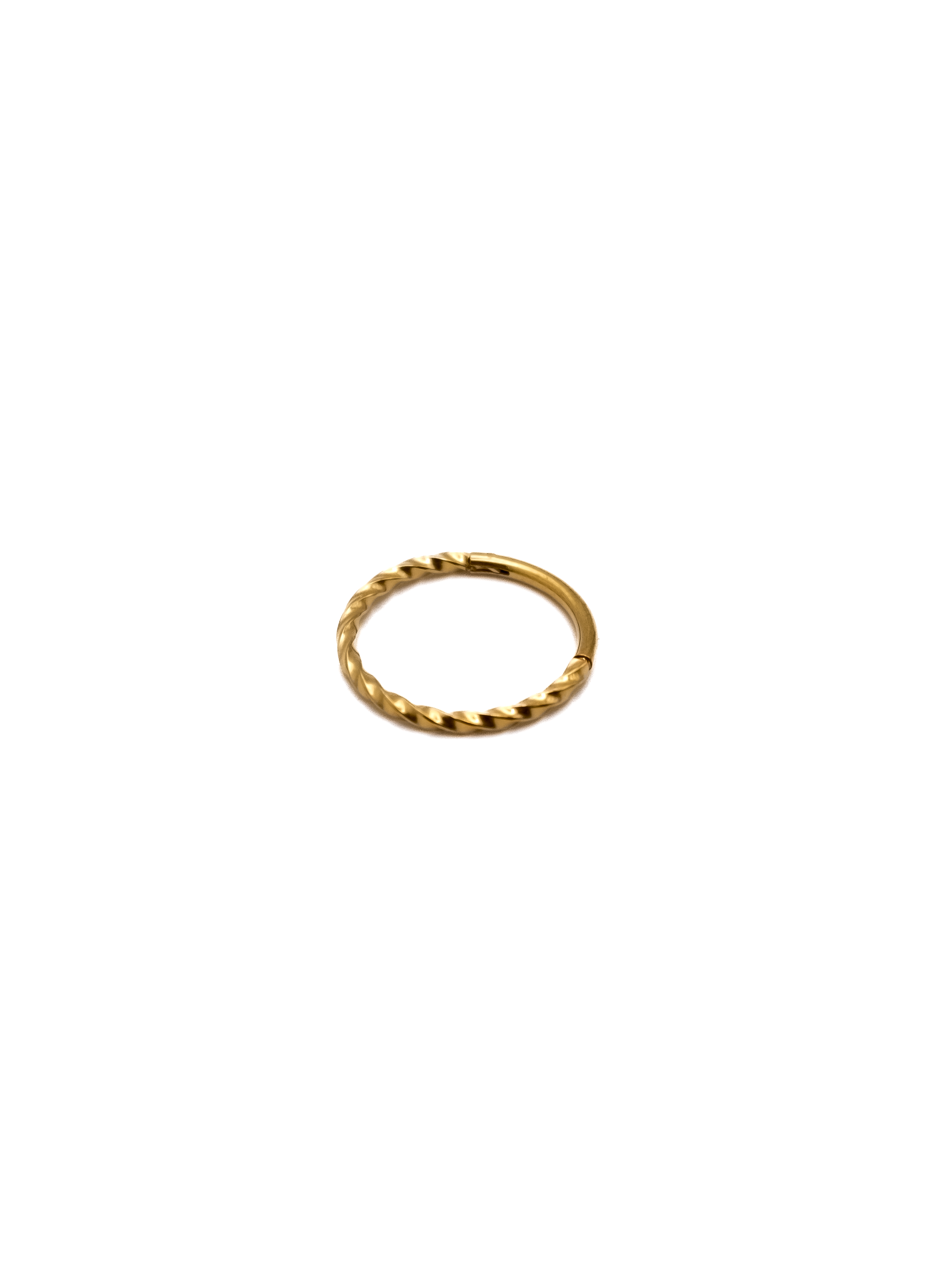 Twisted Septum Ring - KIRO UK