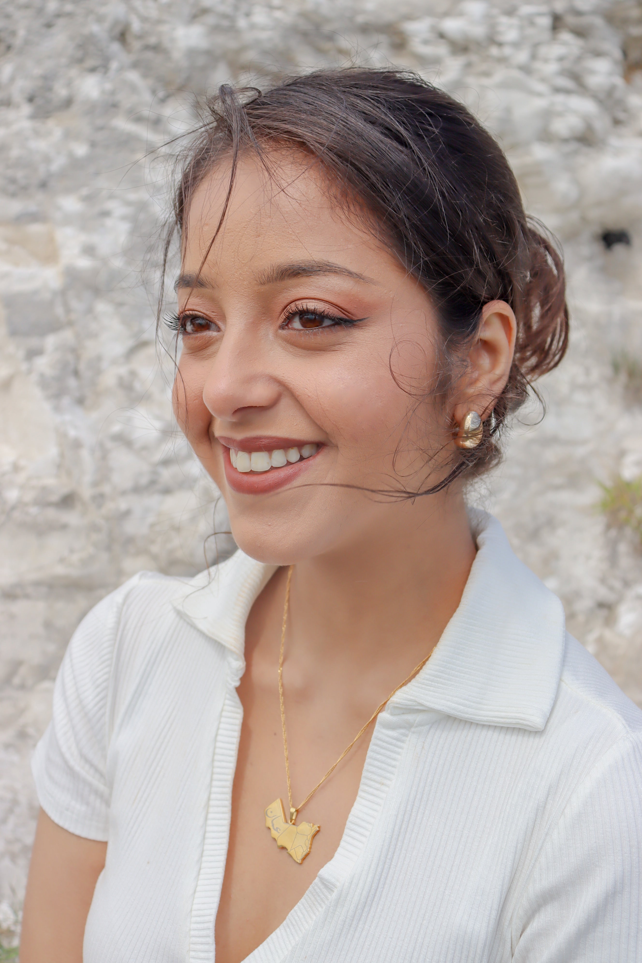 Oman Map Necklace - KIRO UK