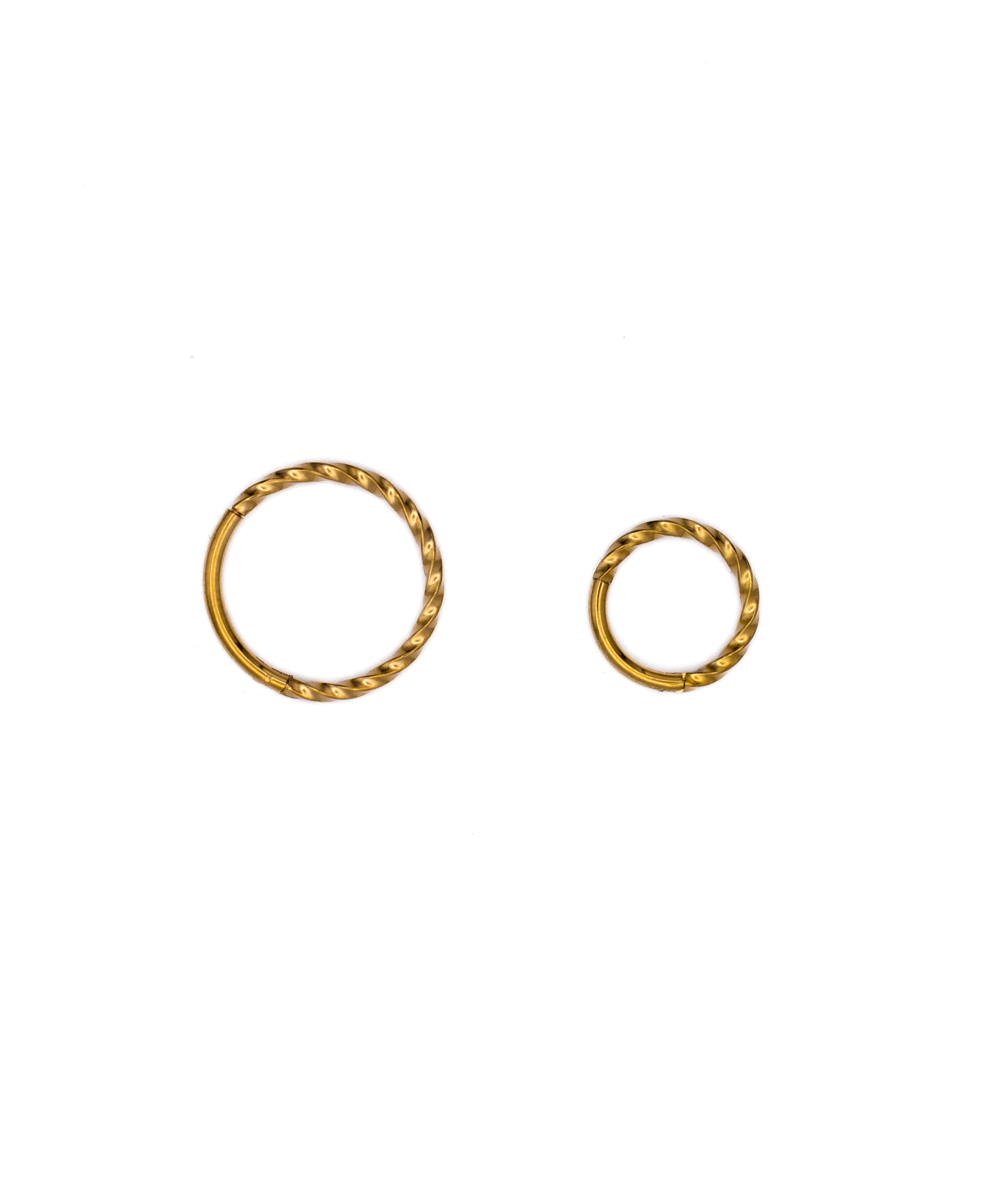 Twisted Septum Ring - KIRO UK