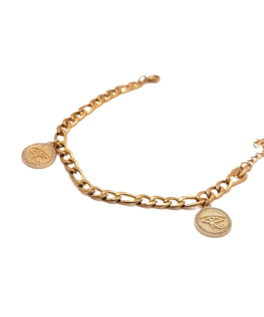 Horus Coin Anklet - KIRO UK