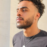 Engraved Africa Map Necklace - KIRO UK