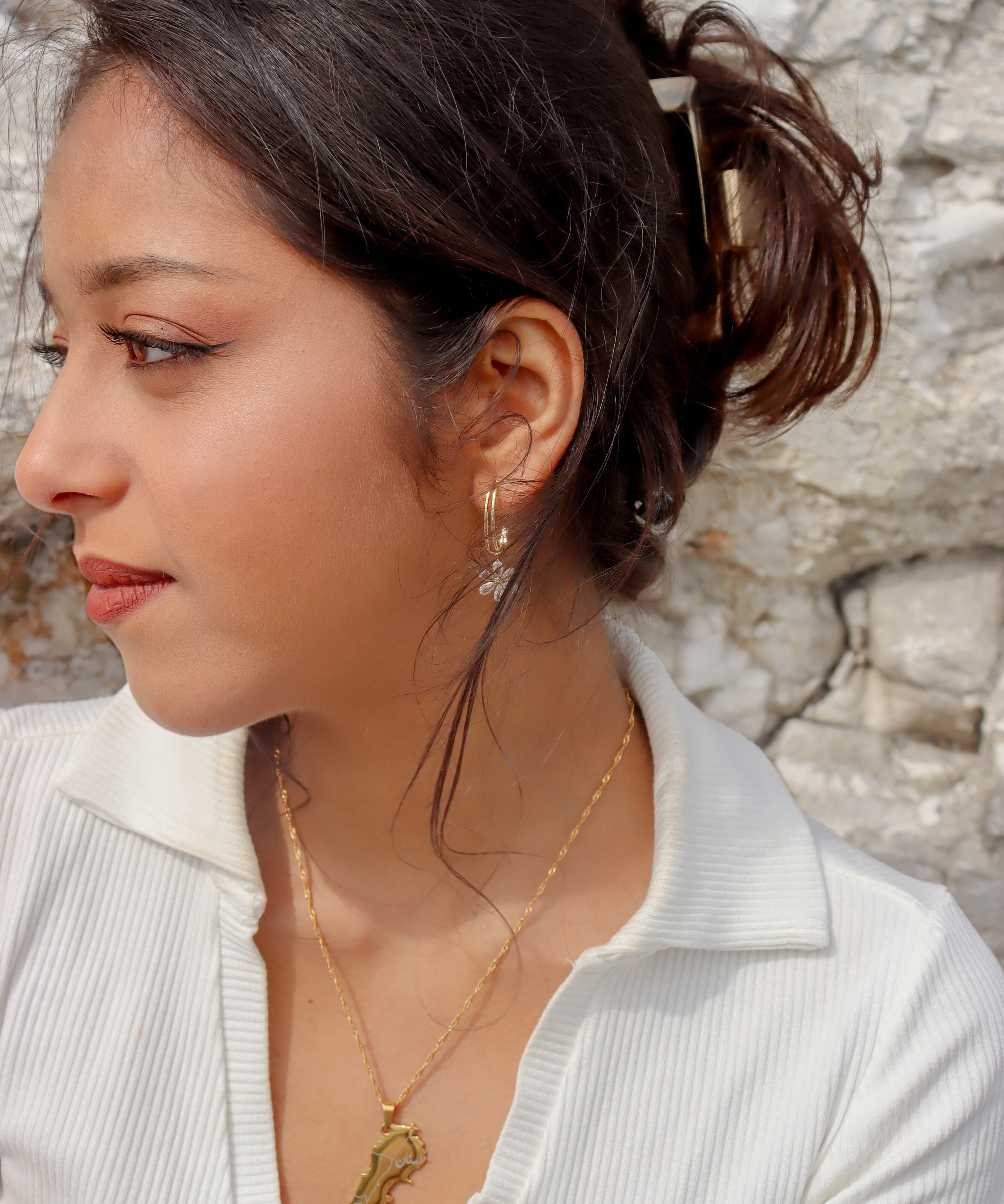 Lebanon Map Necklace - KIRO UK