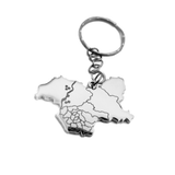 Kashmir Map Keyring - KIRO UK