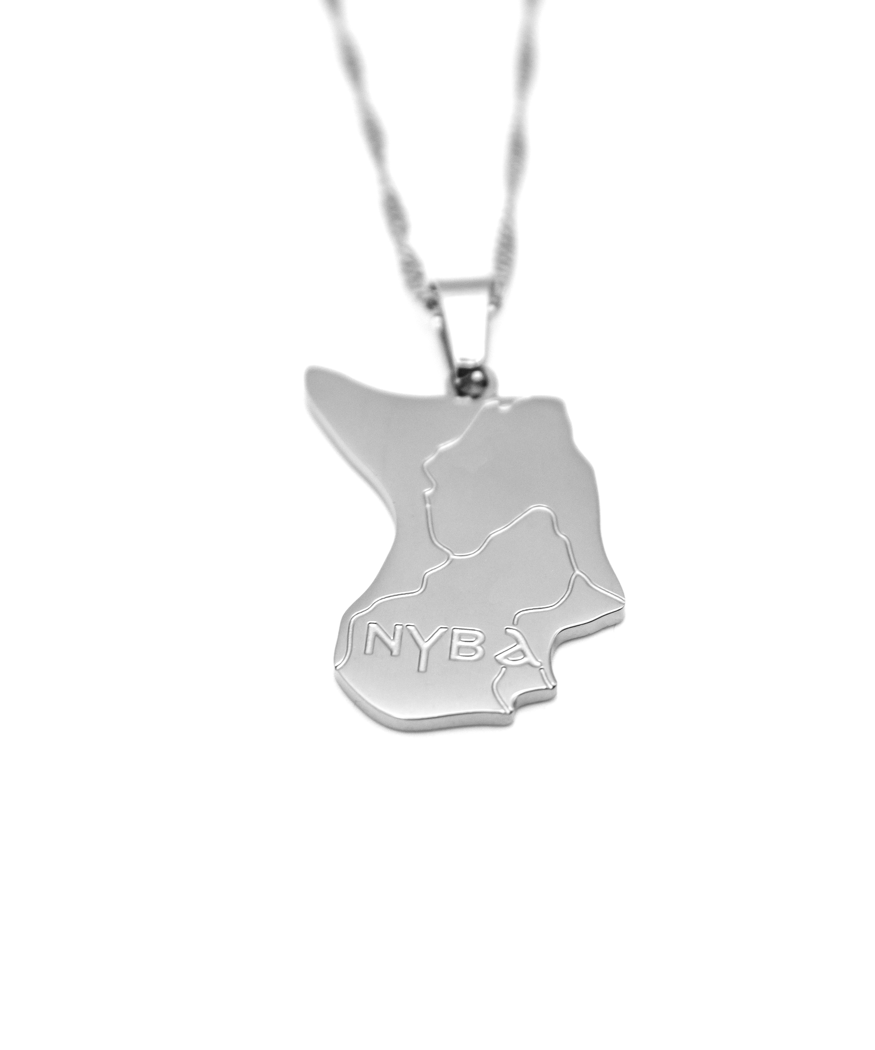 Nubia Map necklace - KIRO UK