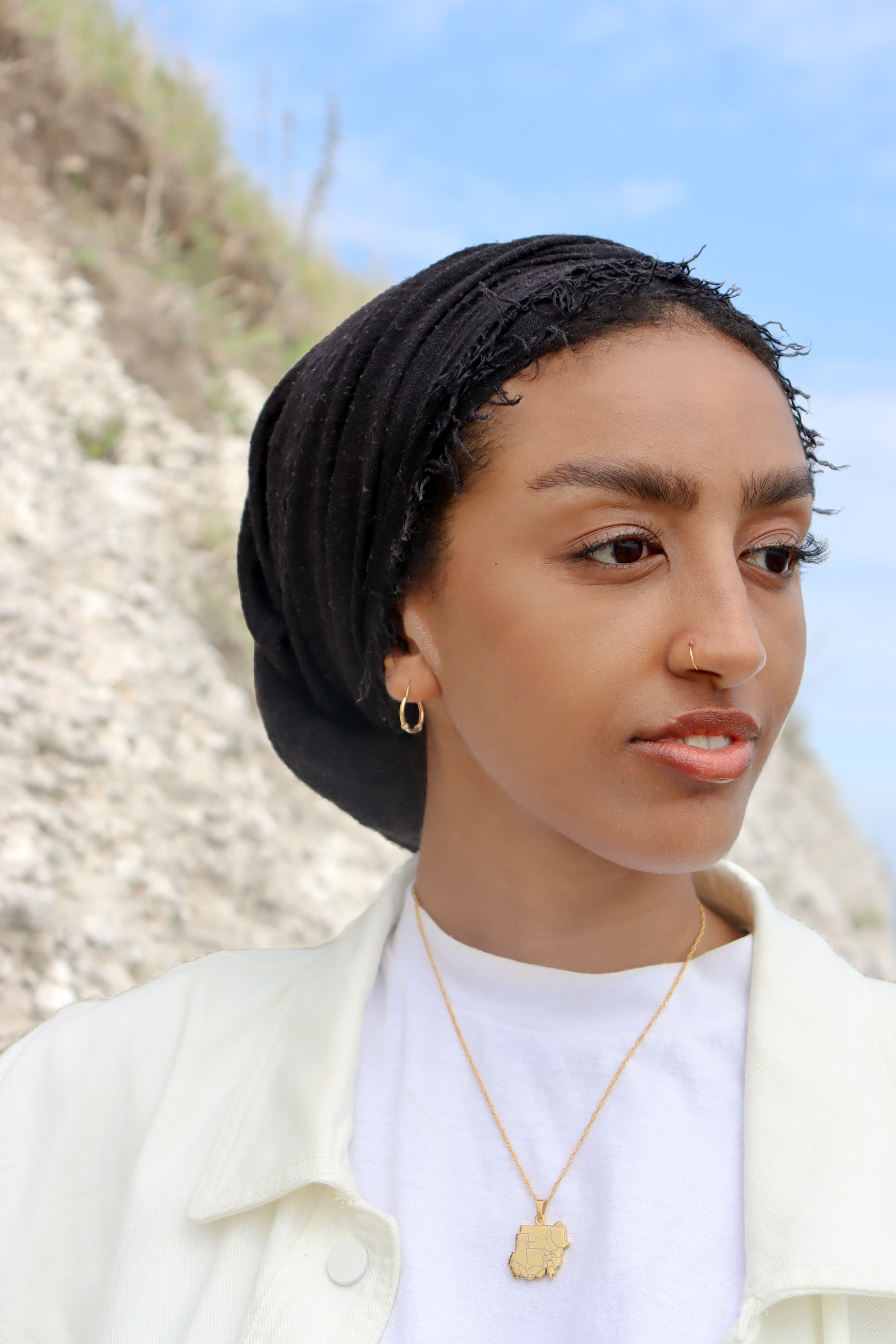 Sudan Map Necklace - KIRO UK
