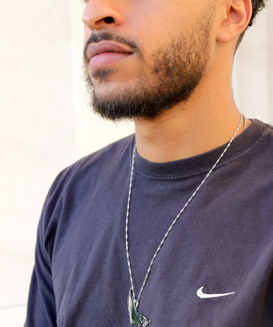 UAE Map Necklace - KIRO UK